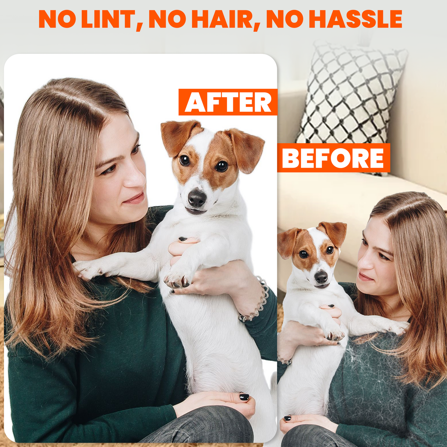 Reusable Pet Hair Gloves – Remove Fur While You Pet