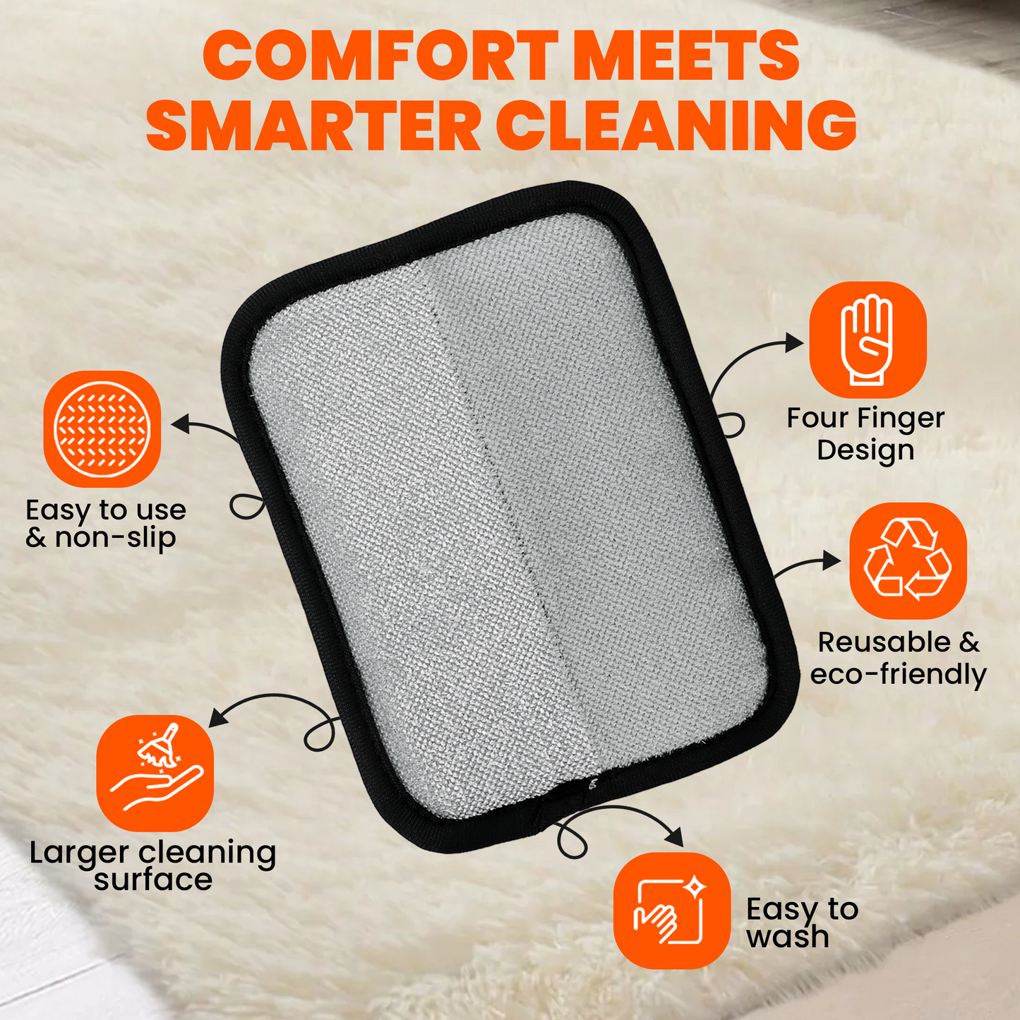 Reusable Pet Hair Gloves – Remove Fur While You Pet
